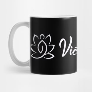 Victim to Victor Logo Mug